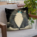 Big Blod Throw Pillow By Kim Huskins
