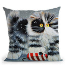 Butch Throw Pillow By Kim Huskins