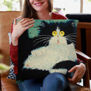 Can I Help You Throw Pillow By Kim Huskins