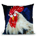 Dorking Dave Throw Pillow By Kim Huskins