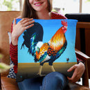 Famous Frank Throw Pillow By Kim Huskins