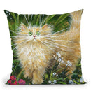 Garden Explorer Throw Pillow By Kim Huskins
