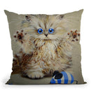 Godzilla 1 Throw Pillow By Kim Huskins