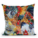 Hen Partys Throw Pillow By Kim Huskins