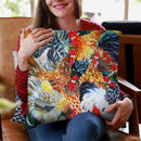 Hen Partys Throw Pillow By Kim Huskins