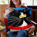 Jim Throw Pillow By Kim Huskins