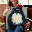 Lucky Jim Throw Pillow By Kim Huskins