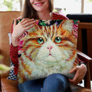 Marmalade Throw Pillow By Kim Huskins