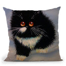 Mr Mole (Aka Moley) Throw Pillow By Kim Huskins