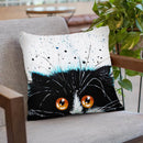 Oumia Peeking Throw Pillow By Kim Huskins