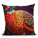 Pheasant Throw Pillow By Kim Huskins