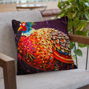 Pheasant Throw Pillow By Kim Huskins