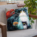 Purrenting Throw Pillow By Kim Huskins