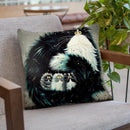 Purrtection Throw Pillow By Kim Huskins