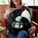 Purrtection Throw Pillow By Kim Huskins