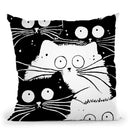 Flash Mogs Throw Pillow By Kim Huskins