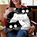 Flash Mogs Throw Pillow By Kim Huskins