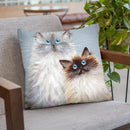 Sully And Bucky Throw Pillow By Kim Huskins
