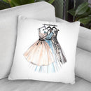 Dresses Throw Pillow By Lana Leonteva