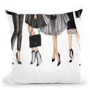 Group Throw Pillow By Lana Leonteva