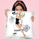 Hello Sunshine Throw Pillow By Lana Leonteva