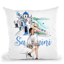 Light Skin Throw Pillow By Lana Leonteva