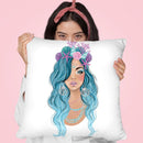 Mermaid Girl 2 Throw Pillow By Lana Leonteva