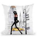 New York I Throw Pillow By Lana Leonteva