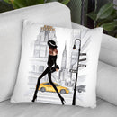 New York I Throw Pillow By Lana Leonteva