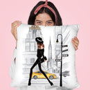 New York I Throw Pillow By Lana Leonteva