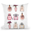 Perfume Throw Pillow By Lana Leonteva