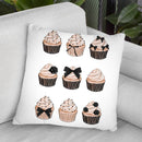 Cupcakes Throw Pillow By Lana Leonteva