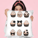 Cupcakes Throw Pillow By Lana Leonteva