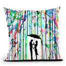 Pour Deux Throw Pillow By Marc Allante