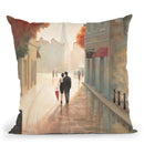 Paris Romance I Throw Pillow by Marco Fabiano