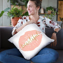 Wake Up And Make Up Iv Throw Pillow By Marco Fabiano