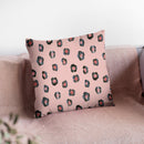 Wake Up And Make Up Pattern Iv Throw Pillow By Marco Fabiano