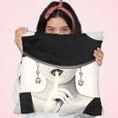 Haute Chapeau I Throw Pillow by Marco Fabiano