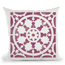 Hacienda Tile Vi Throw Pillow By Moira Hershey