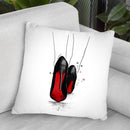 Heels I Throw Pillow By Maja Tomljanovic