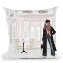 Le Pure Cafe Throw Pillow By Maja Tomljanovic