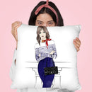 Business Casual Throw Pillow By Maja Tomljanovic