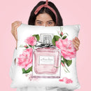 Miss Paris Throw Pillow By Maja Tomljanovic