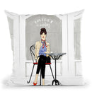 Cafe Life Throw Pillow By Maja Tomljanovic
