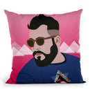 Cute Throw Pillow By Mark Ashkenazi