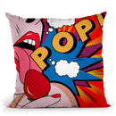 Pop Throw Pillow By Mark Ashkenazi