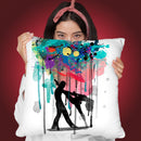 Leigh Bowery Throw Pillow By Mark Ashkenazi