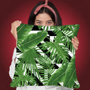 Flowers And Wings Geans Throw Pillow By Mark Ashkenazi