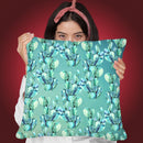 Tropical Leaves Vi Throw Pillow By Mark Ashkenazi