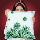 Tropical Filing Throw Pillow By Mark Ashkenazi
